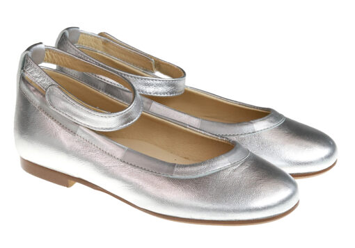ZAPATO DE NIÑA CORREA PLATA - Imagen 2