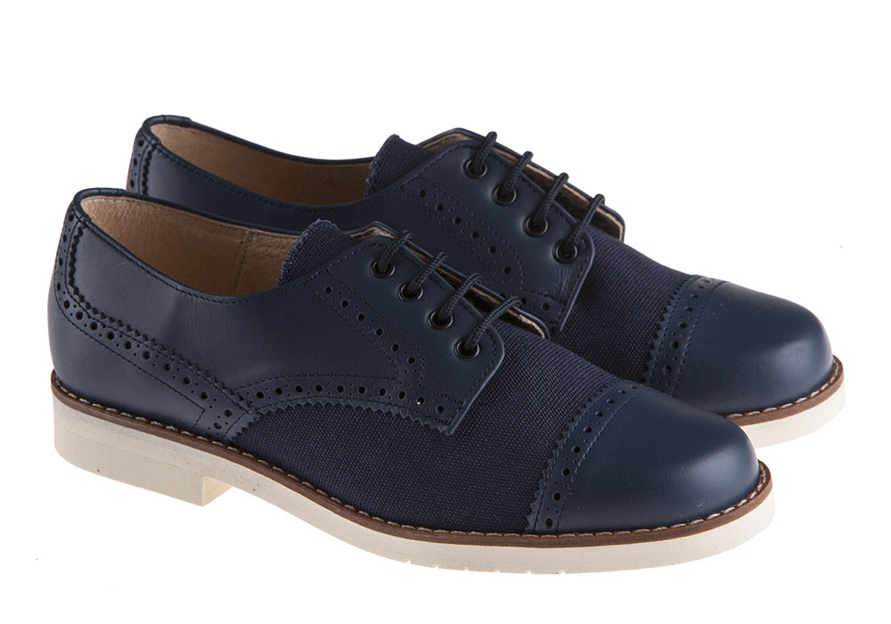 Zapatos azul top marino niño