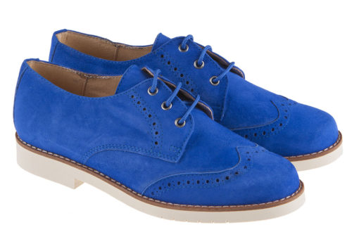 ZAPATO DE NIÑO COMUNIÓN ANTE AZULON - Imagen 2