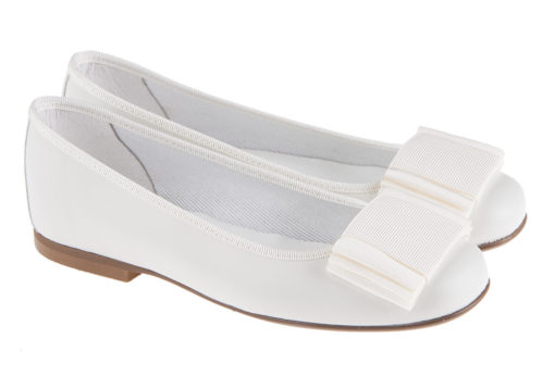 ZAPATO DE NIÑA COMUNIÓN PORCELANA - Imagen 2