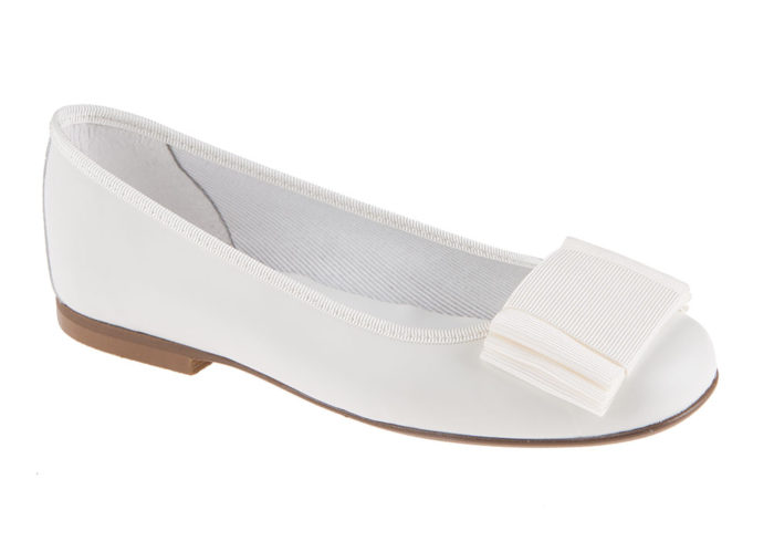 ZAPATO DE NIÑA COMUNIÓN PORCELANA