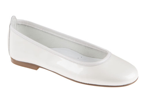 ZAPATO DE NIÑA COMUNIÓN CHAROL BEIG