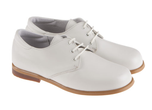 ZAPATO DE NIÑO COMUNIÓN PIEL PORCELANA - Imagen 2