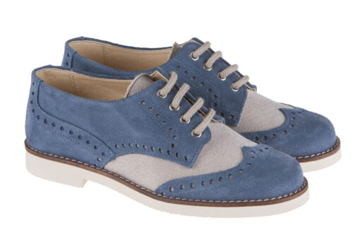 ZAPATO DE NIÑO COMUNIÓN SERRAJE JEANS - Imagen 2