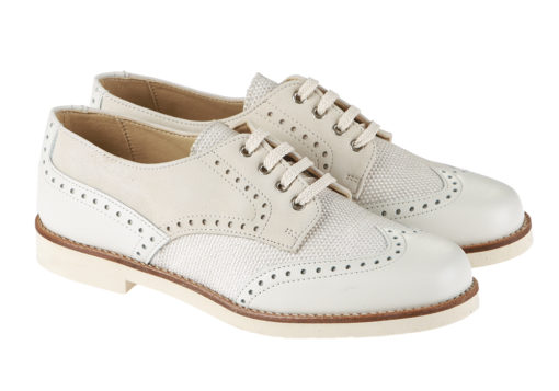 ZAPATO DE NIÑO COMUNIÓN COMBINADO BEIG - Imagen 2