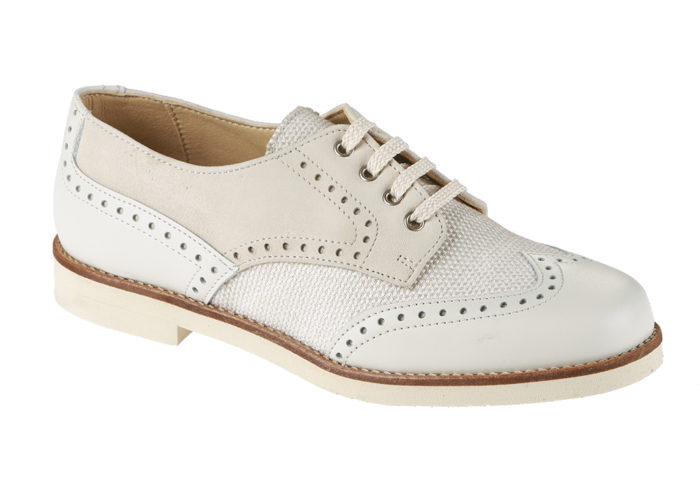 ZAPATO DE NIÑO COMUNIÓN COMBINADO BEIG