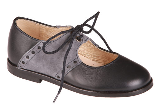 ZAPATO DE  NIÑA GRIS - MARINO