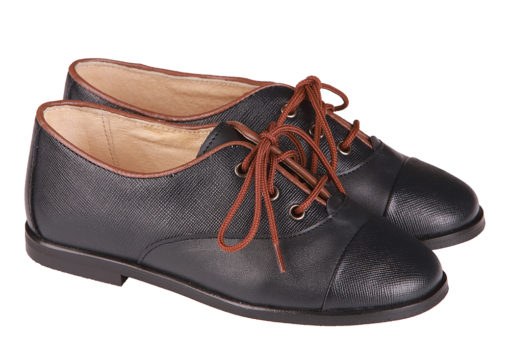 ZAPATO UNISEX MARINO CORDON MARRÓN - Imagen 2