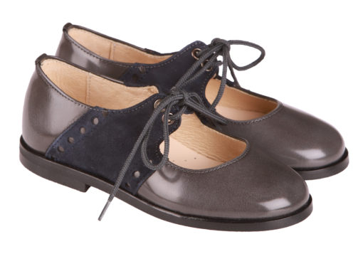 ZAPATO DE  NIÑA MARINO-GRIS - Imagen 2