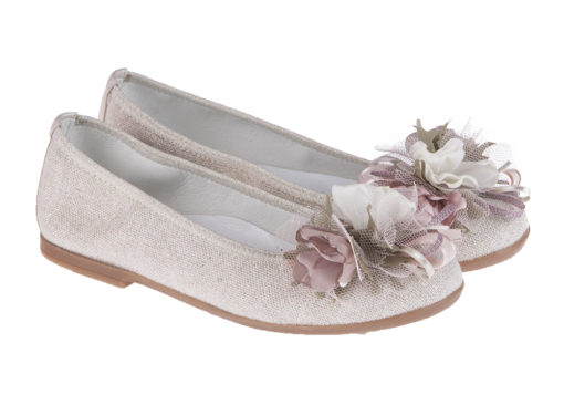 ZAPATO DE NIÑA COMUNIÓN LINO BRILLO - Imagen 2