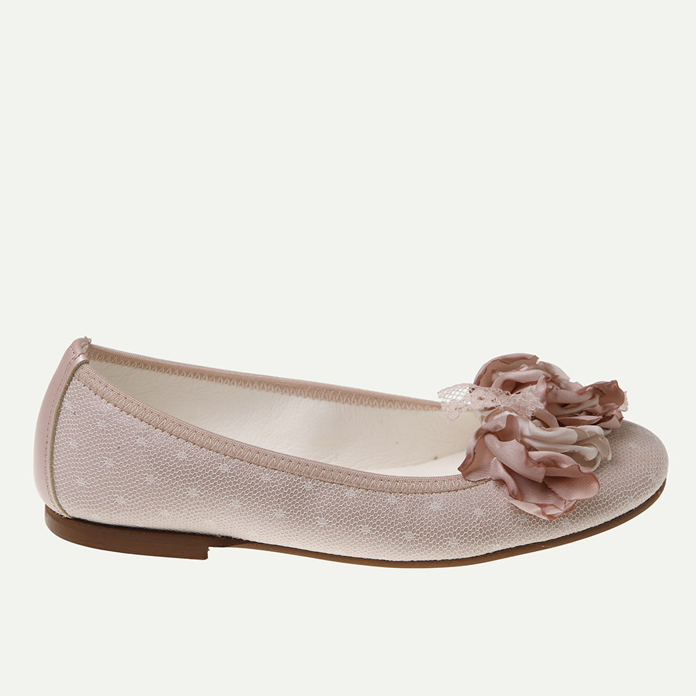 ZAPATO COMUNIÓN NIÑA PLUMETI MAQUILLAJE