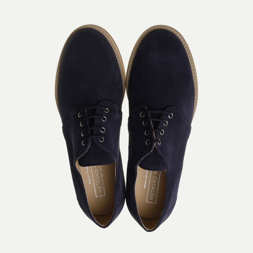 ZAPATO COMUNIÓN NIÑO SERRAJE MARINO - Imagen 5