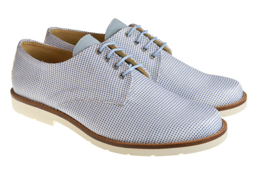 ZAPATO DE NIÑO COMUNIÓN LINO CELESTE - Imagen 2