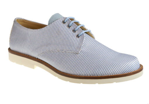 ZAPATO DE NIÑO COMUNIÓN LINO CELESTE