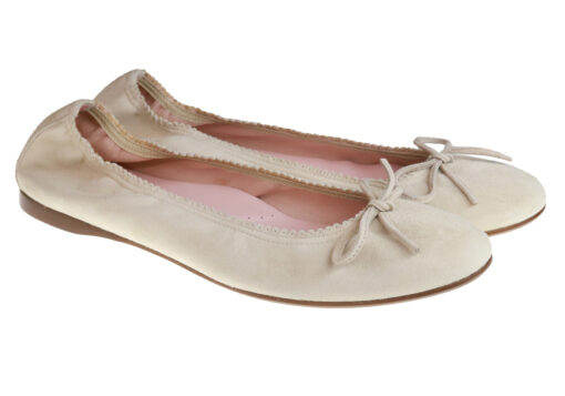 ZAPATO TIPO BAILARINA BEIG - Imagen 2