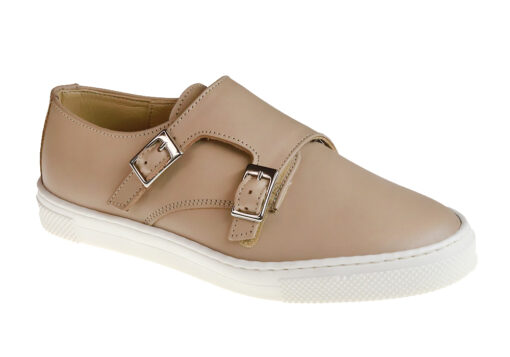 BLUCHER CON HEBILLA PIEL COLOR TIERRA
