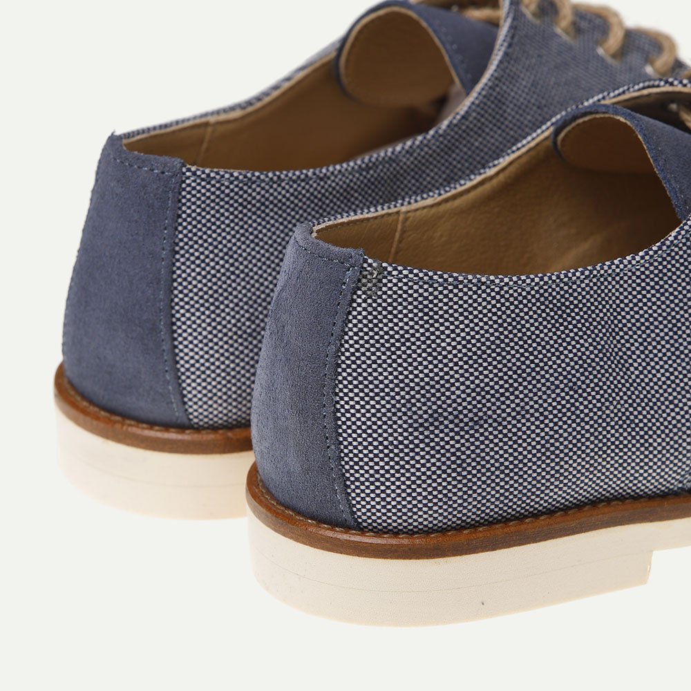 ZAPATO COMUNIÓN NIÑO BLUCHER JEANS - Imagen 3