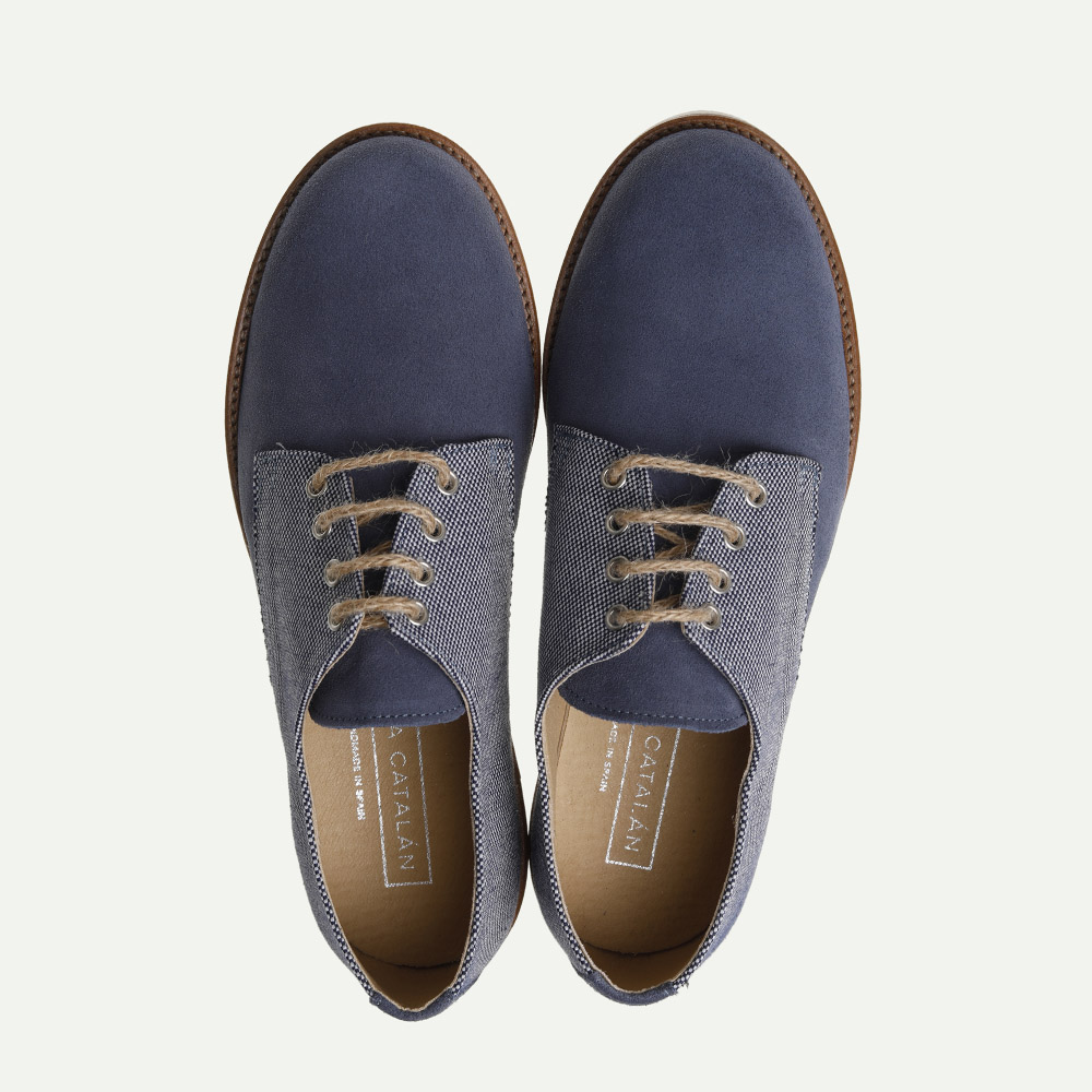 ZAPATO COMUNIÓN NIÑO BLUCHER JEANS - Imagen 4