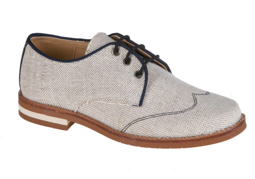ZAPATO DE NIÑO COMUNIÓN BLUCHER LINO