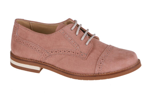 ZAPATO DE NIÑO COMUNIÓN BLUCHER ROSA