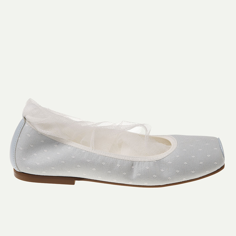 ZAPATO COMUNIÓN NIÑA BAILARINA PLUMETI