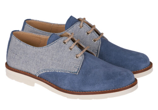 ZAPATO DE NIÑO COMUNIÓN BLUCHER JEANS - Imagen 2