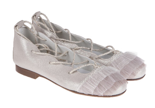 ZAPATO DE NIÑA COMUNIÓN CHAMPAGNE - Imagen 2