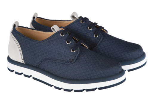 ZAPATO DE NIÑO COMUNIÓN MARINO DEPORTIVO - Imagen 2