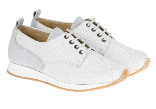 ZAPATO DE NIÑO COMUNIÓN BLUCHER DEPORTIVO GRIS