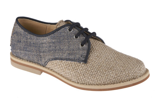 ZAPATO DE NIÑO COMUNIÓN LINO Y YUTE