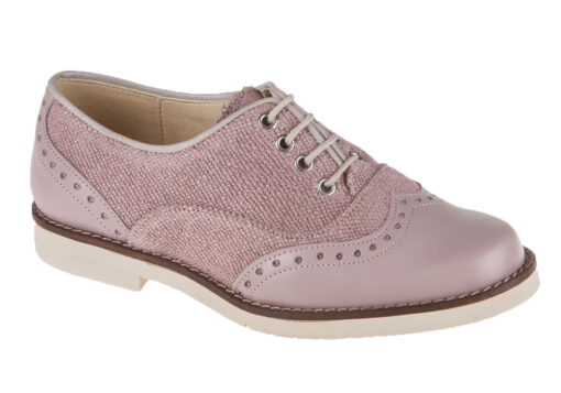 ZAPATO DE NIÑO COMUNIÓN BLUCHER ROSA