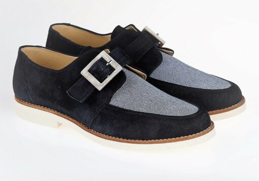 ZAPATO DE NIÑO COMUNIÓN ANTE MARINO Y LINO JASPEADO - Imagen 2