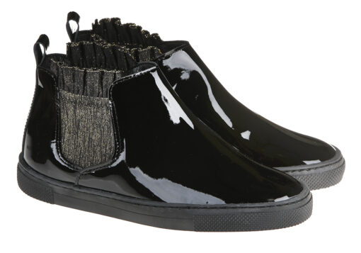 BOTA DE INVIERNO CHAROL NEGRO - Imagen 2