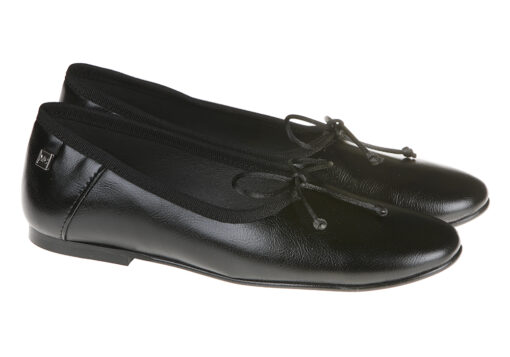 ZAPATO TIPO BAILARINA NIÑA Y MUJER PIEL NEGRO - Imagen 2