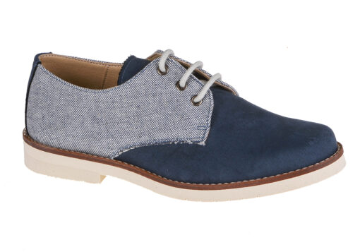 ZAPATO DE NIÑO COMUNIÓN BLUCHER JEANS INDIGO