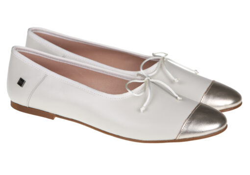 ZAPATO DE MUJER BAILARINA BEIGE - Imagen 2
