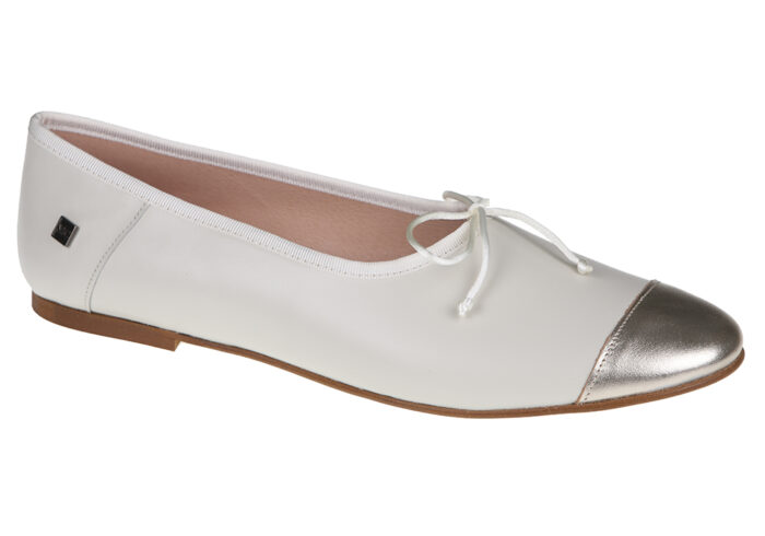 ZAPATO DE MUJER BAILARINA BEIGE