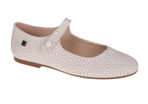 ZAPATO DE NIÑA TIPO MERCEDITAS BEIGE
