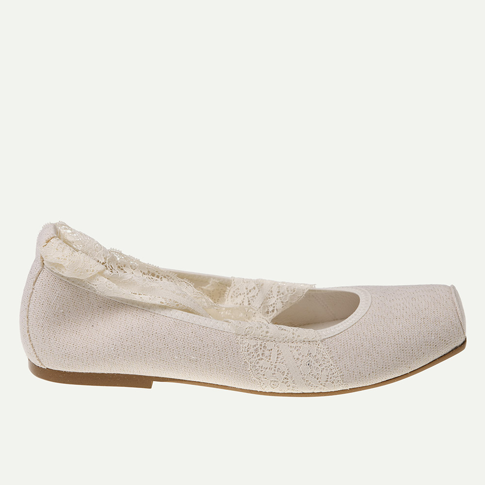 BAILARINA BLANCO-ORO