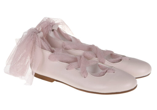 ZAPATO DE NIÑA COMUNIÓN ROSA BEBE
