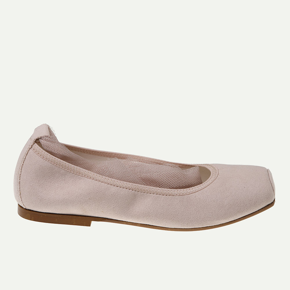 ZAPATO DE NIÑA COMUNION RECYCLED NUDE